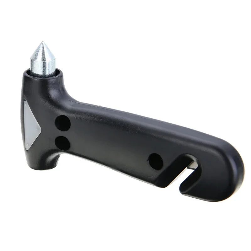 Heavy Duty Steel Window Breaker Mini Multitool [Hammer and seatbelt cutter]