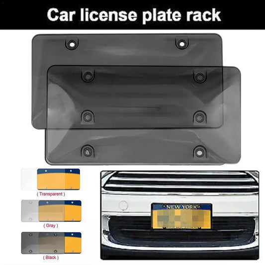 2pcs (Anti Camera) Protective License Plate Cover
